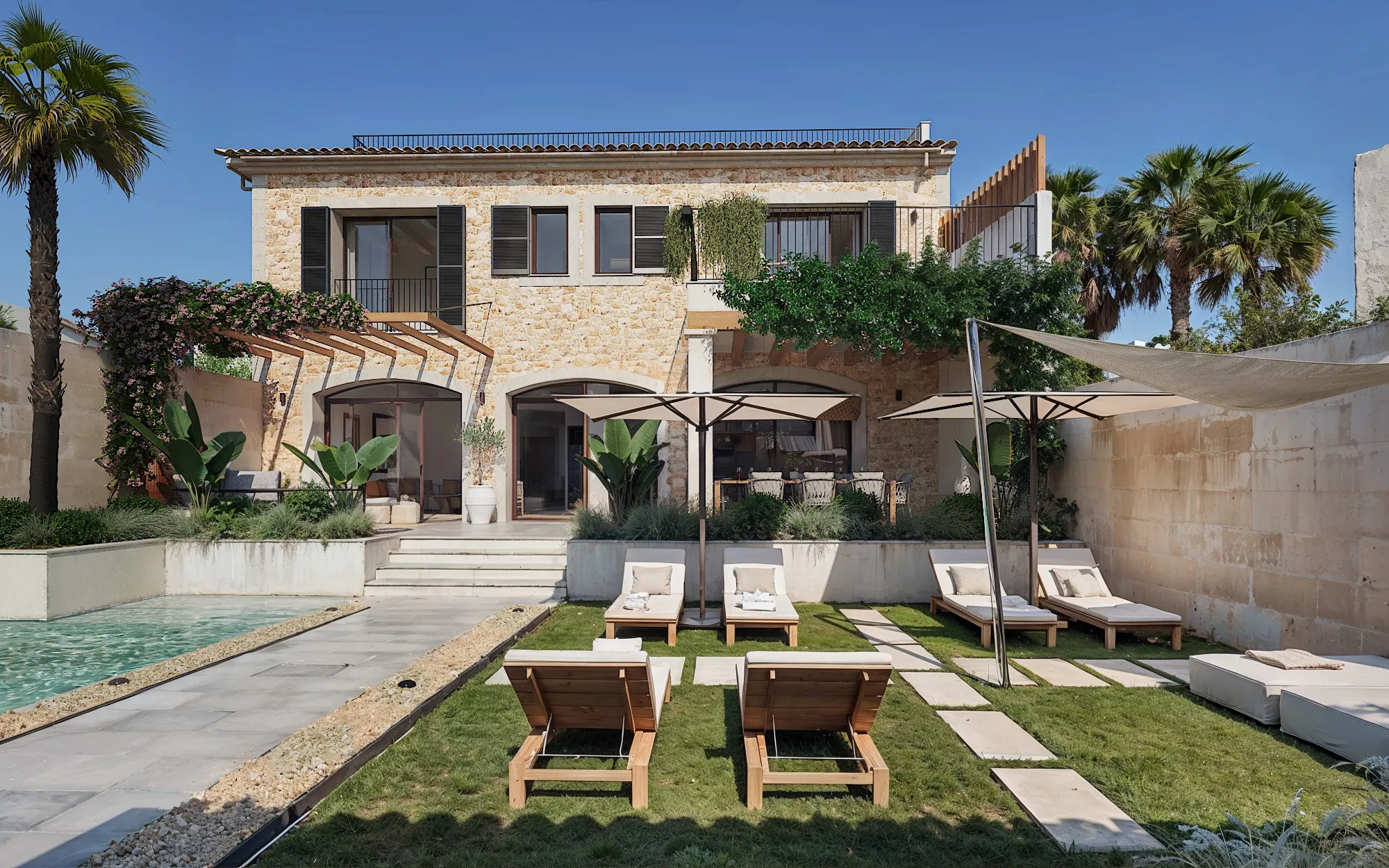 Impresionante Chalet de Nueva Construcción en el Corazón de Ses Salines-3