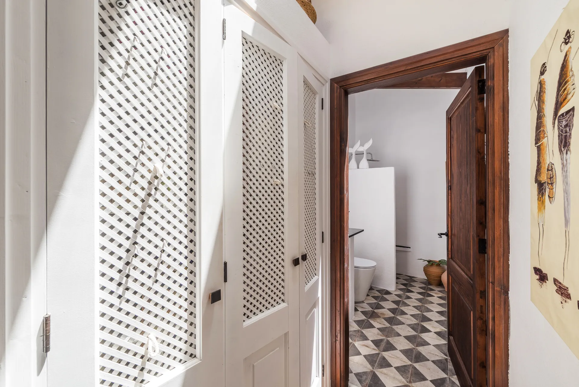 Charmigt radhus med imponerande utsikt över landsbygden i Campanet-8