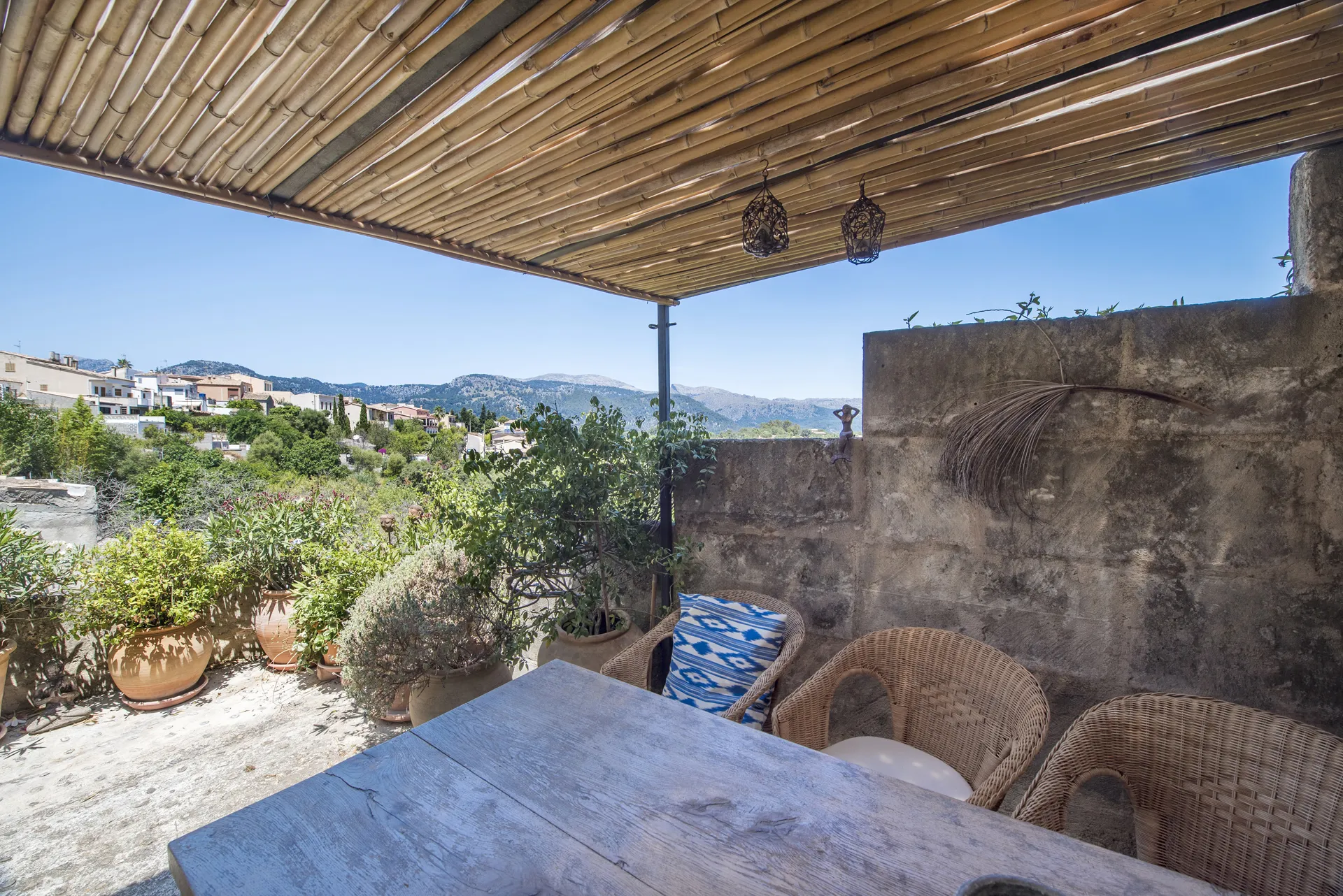 Charmante maison de ville majorquine avec vue imprenable sur la campagne à Campanet-15