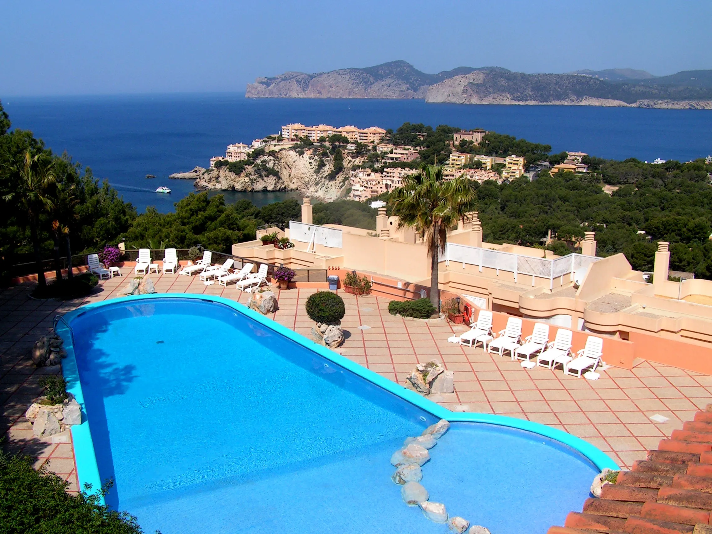 Appartamento duplex a Santa Ponsa con vista sul mare-13