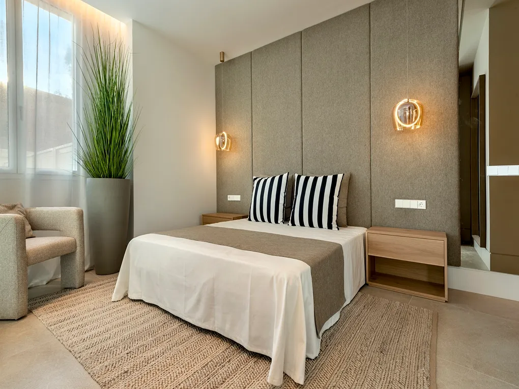 Nieuwbouw appartement met tuin, jacuzzi en parkeerplaats dichtbij zee - Ciudad Jardin-10