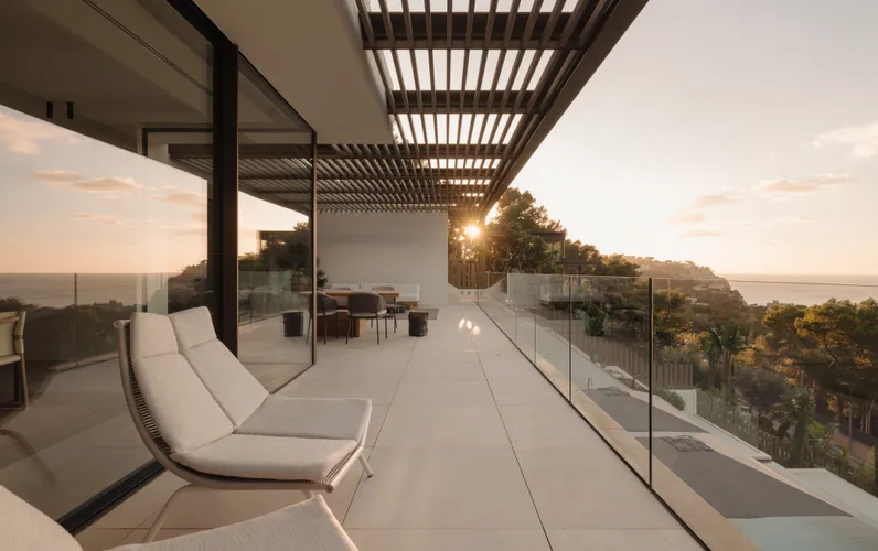 Villa moderna de lujo «Casa Calma» con espectaculares vistas al mar, obra del famoso estudio de arquitectura SAOTA