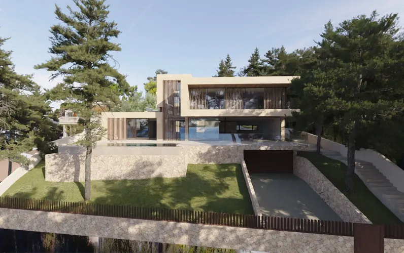 Magnificent designer villa with sea view near Alcudia