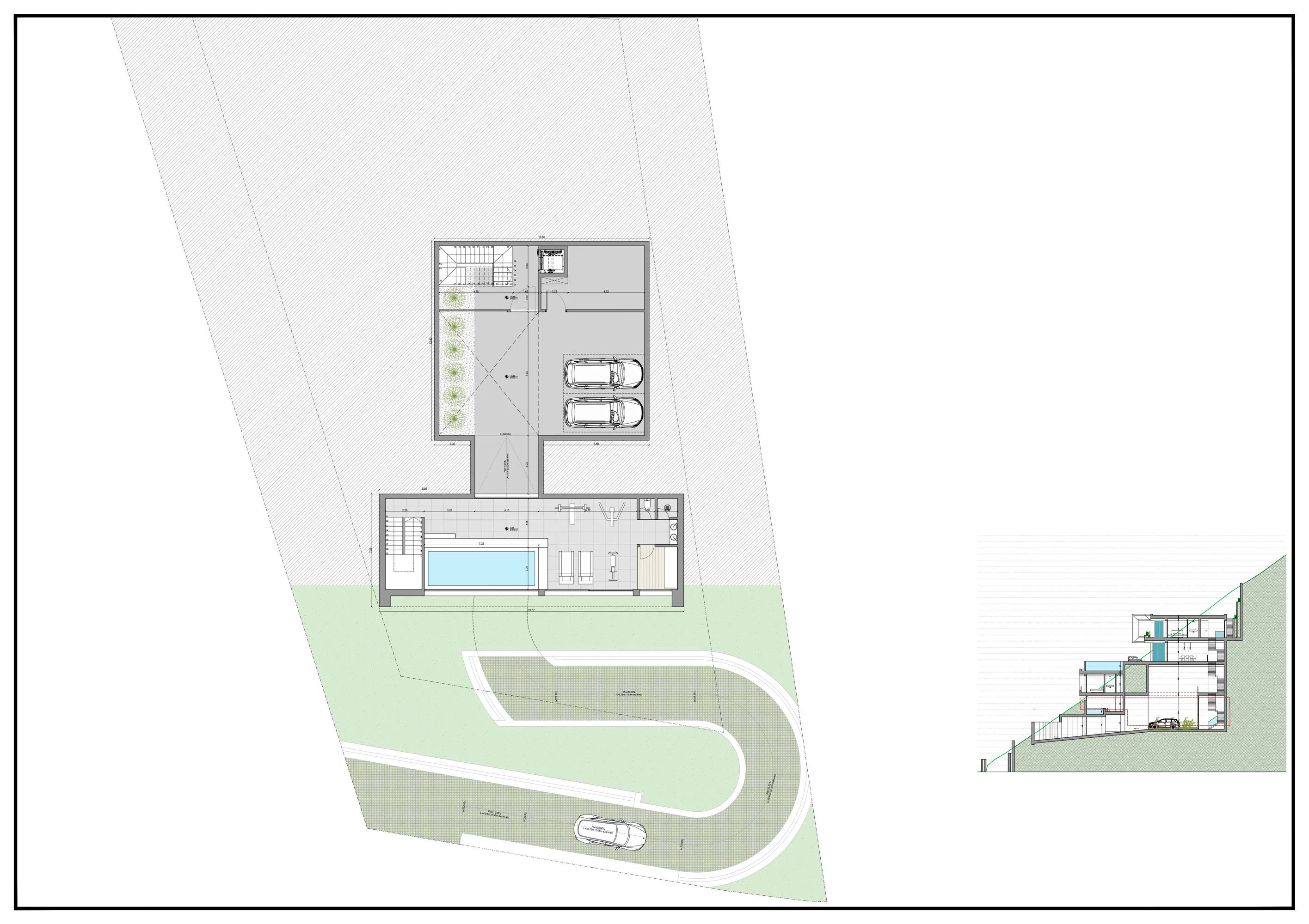 Terreno con vista mare e licenza edilizia a Son Vida-13