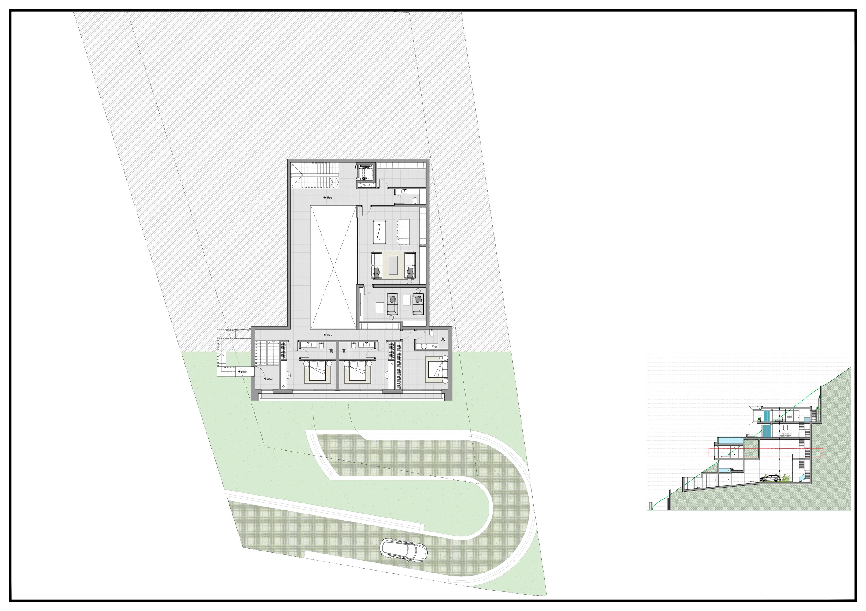 Terreno con vista mare e licenza edilizia a Son Vida-12