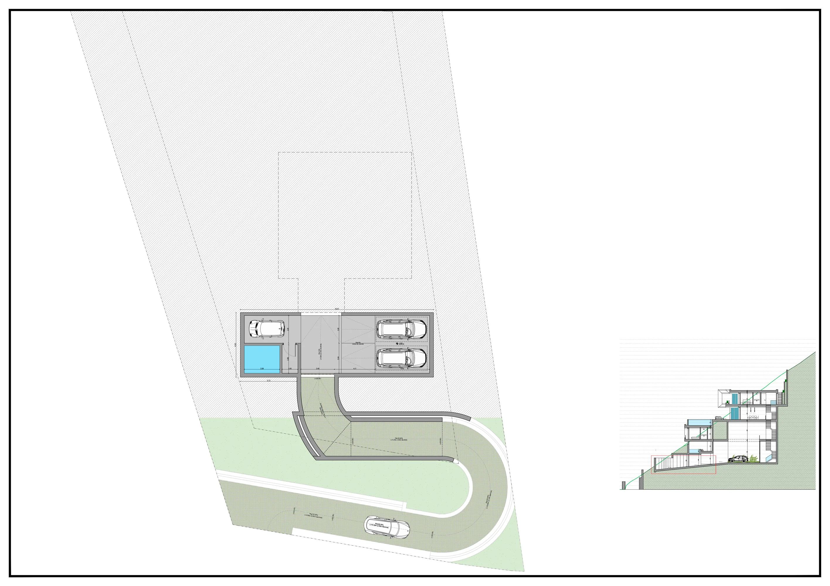 Terreno con vista mare e licenza edilizia a Son Vida-14