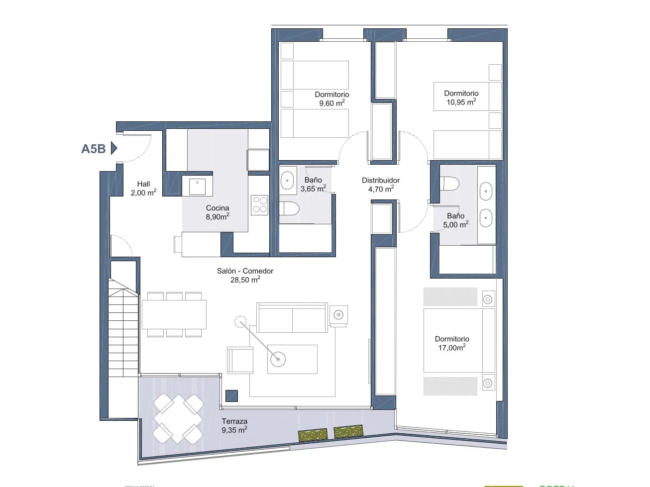 Wyjątkowy, nowo wybudowany penthouse w centrum Palmy-15