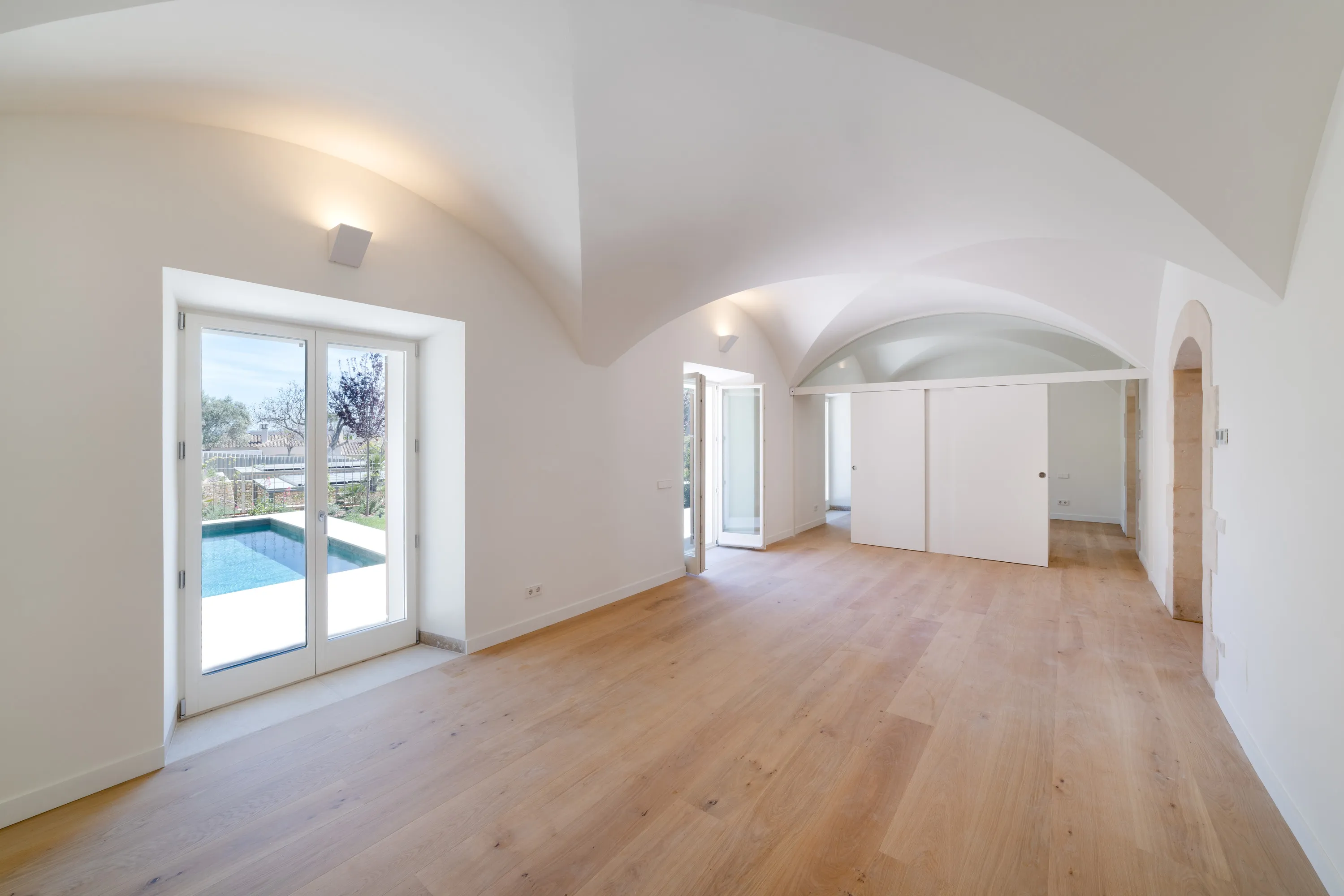 Spacious duplex apartment with private pool in a historic Mallorcan estate-3