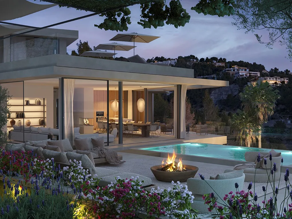 Bouwperceel met zeezicht en vergunning in Son Vida, Palma de Mallorca-6