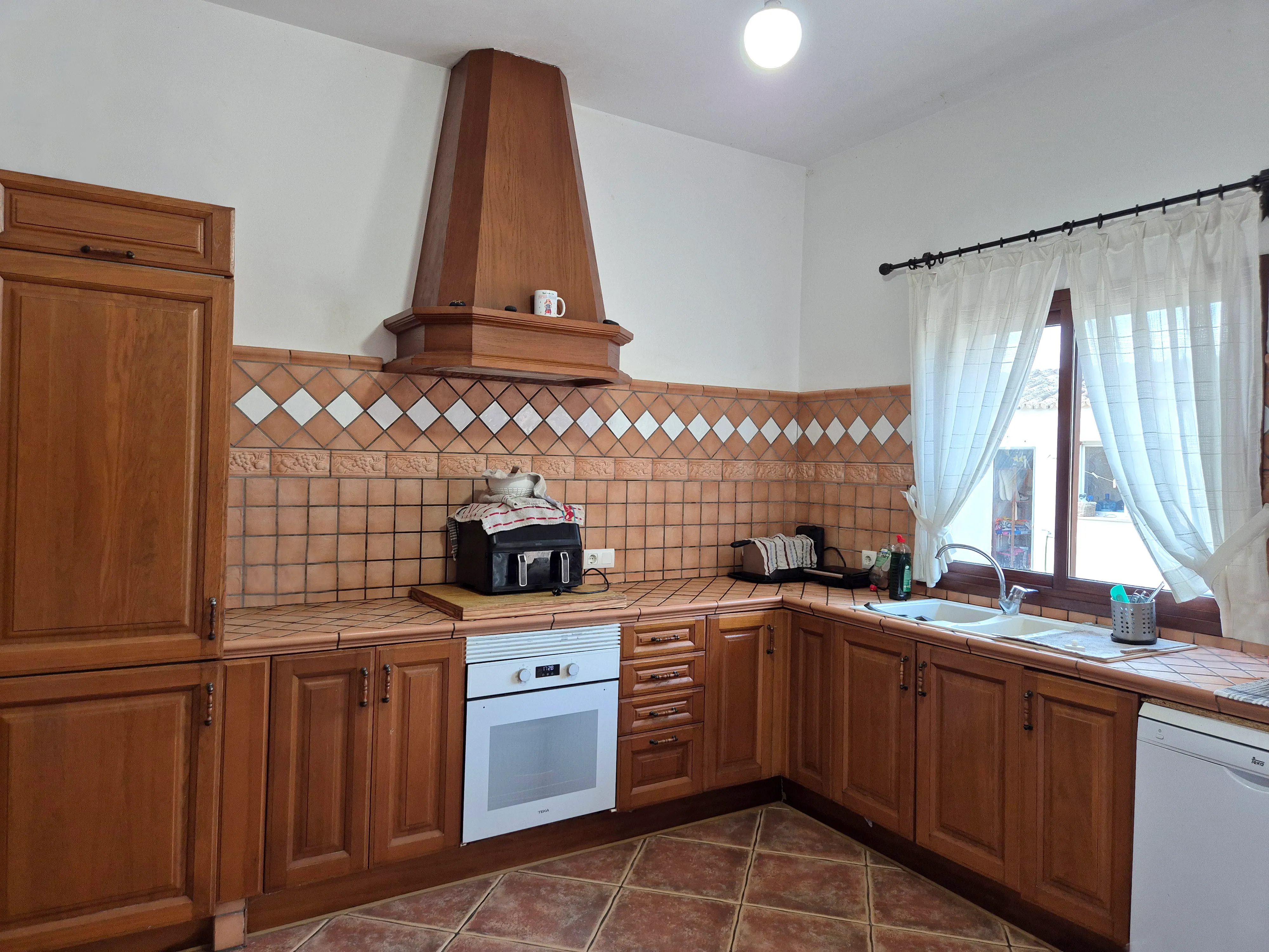 Country house with stone façade and mountain views in Ses Alqueries-6