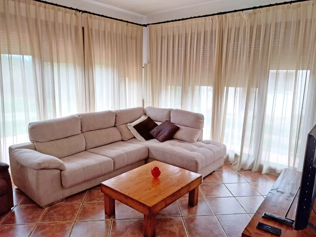 Country house with stone façade and mountain views in Ses Alqueries-4