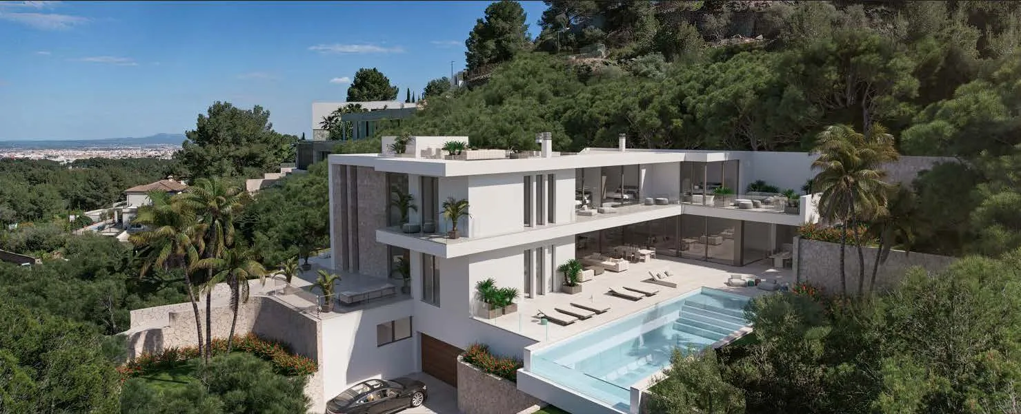 Two Building Plots with Approved Project and Licence in Son Vida-2