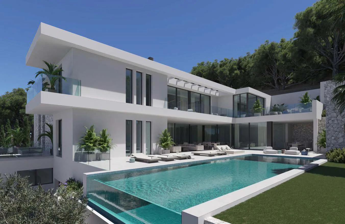 Two Building Plots with Approved Project and Licence in Son Vida-1