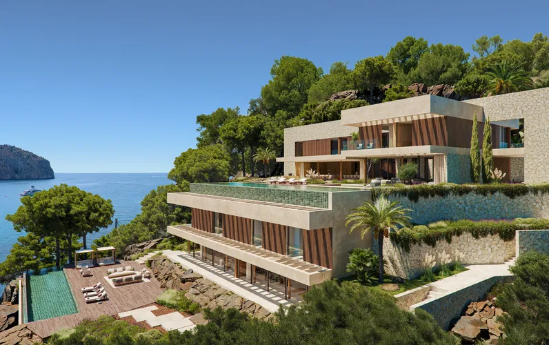 Solar en primera línea de mar con acceso directo al mar y permiso de obras válido para una propiedad icónica