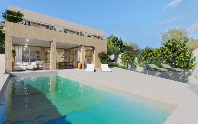 Działka z widokiem na morze, pozwoleniem na budowę i projektem w ekskluzywnej lokalizacji. Alcanada, Puerto de Alcudia