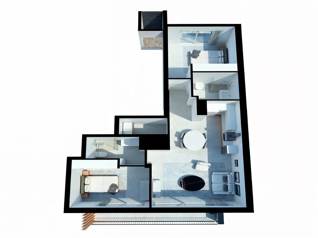 Seaside serenity: modern apartment near Palma-9