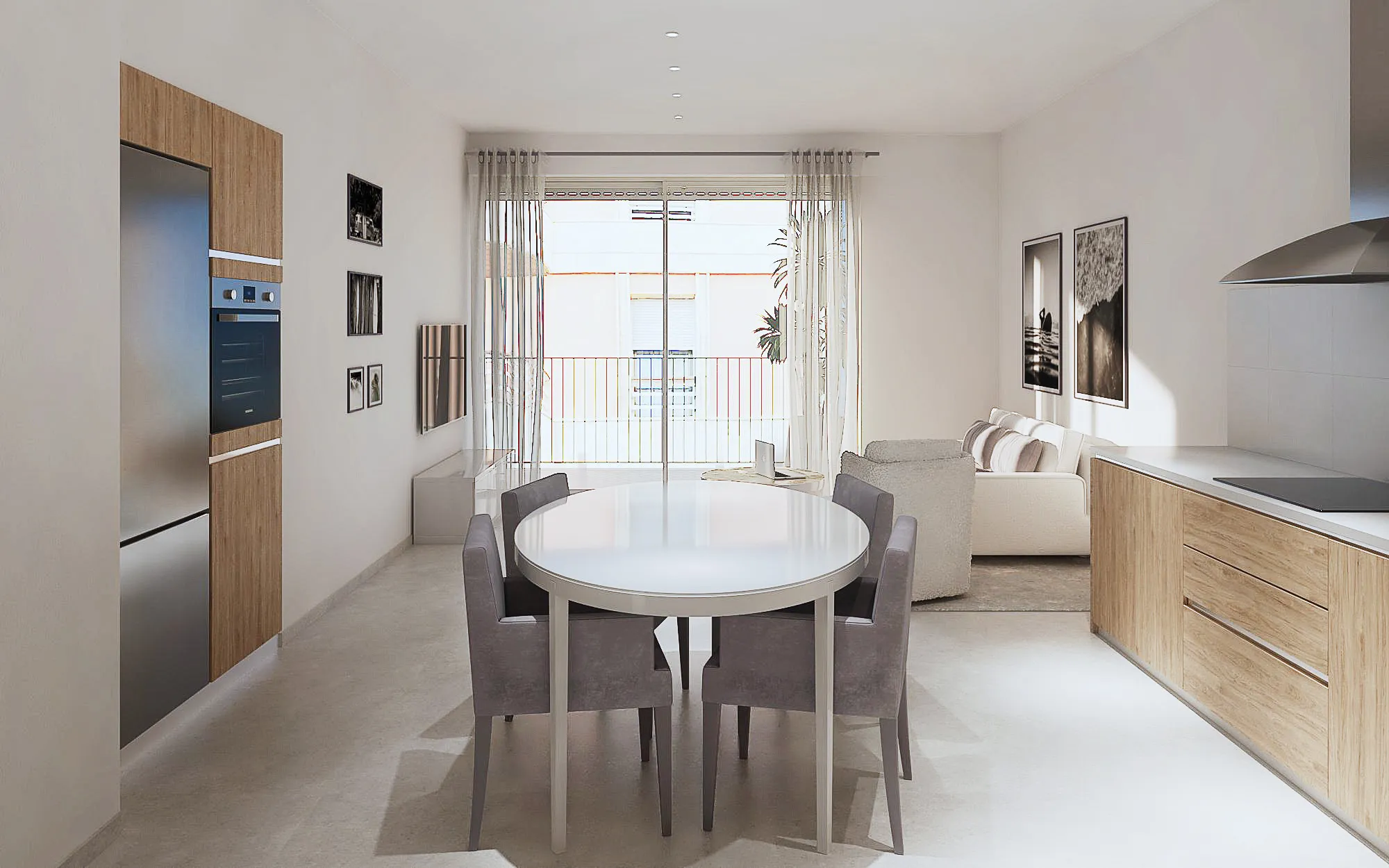 Seaside serenity: modern apartment near Palma-4