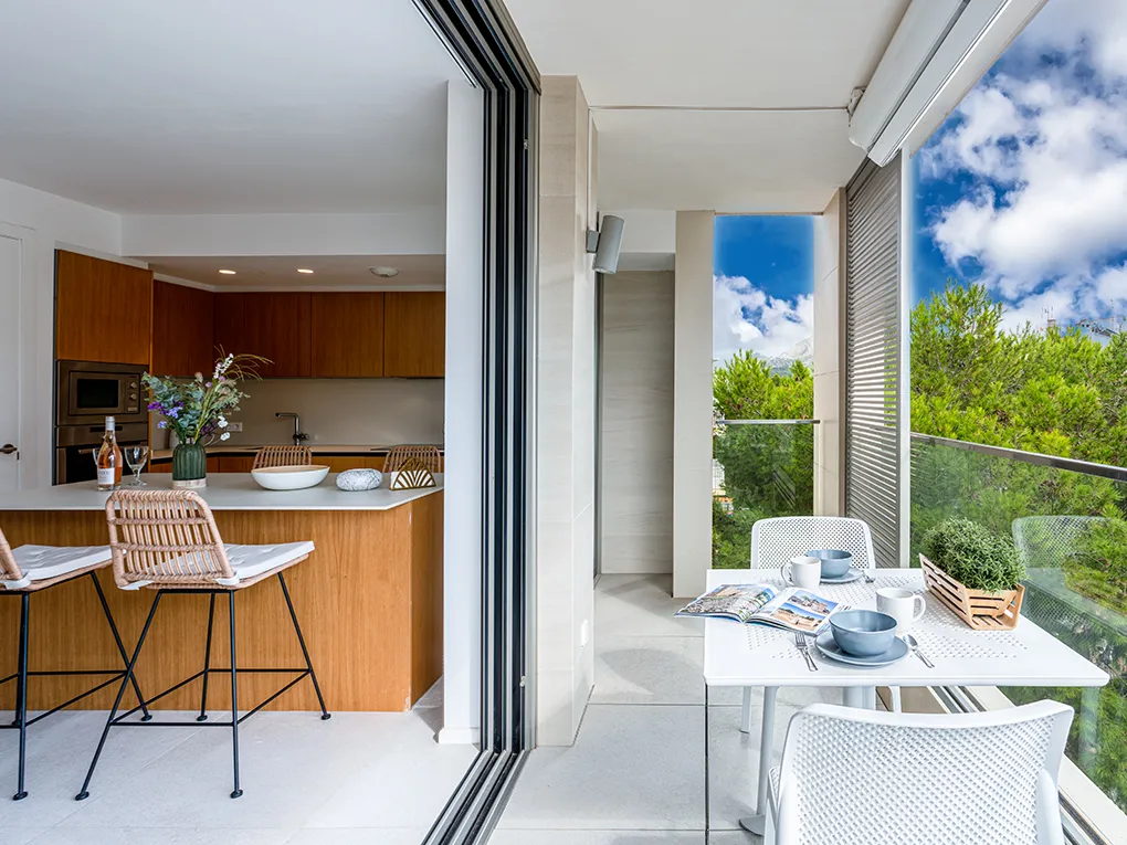 Prachtig penthouse te huur vlakbij de jachthaven. Puerto Alcudia-1