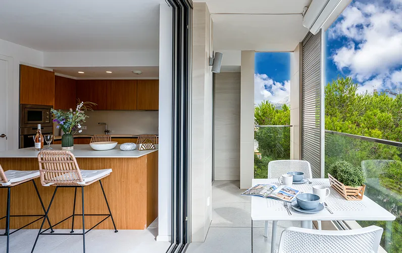 Prachtig penthouse te huur vlakbij de jachthaven. Puerto Alcudia