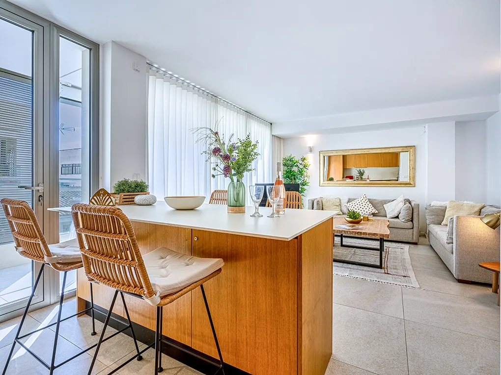 Prachtig penthouse te huur vlakbij de jachthaven. Puerto Alcudia-6