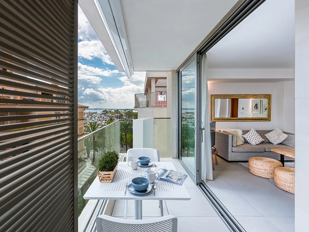 Prachtig penthouse te huur vlakbij de jachthaven. Puerto Alcudia-2