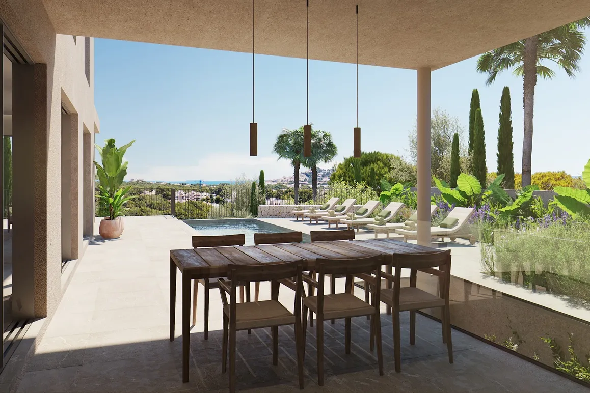Villa de nueva construcción de lujo con vistas al mar, piscina y spa en Cala Ratjada-2