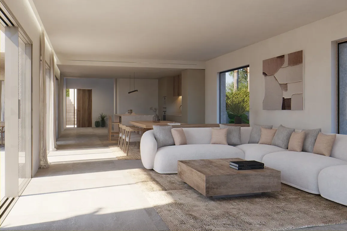 Villa de nueva construcción de lujo con vistas al mar, piscina y spa en Cala Ratjada-6