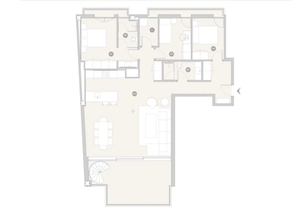 First-class new build penthouse with a spacious roof terrace in a popular location-24