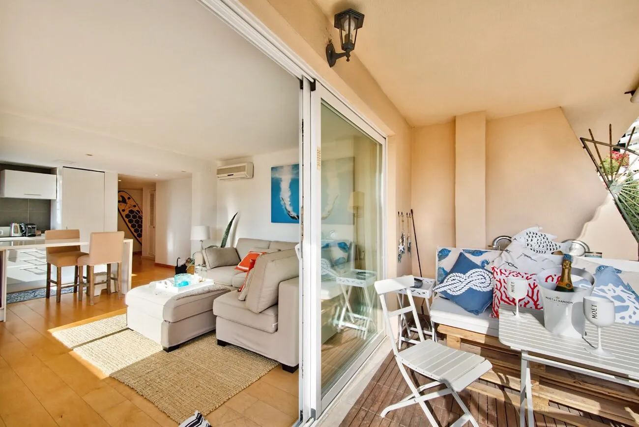 Charmerende lejlighed på stranden i Portals-9