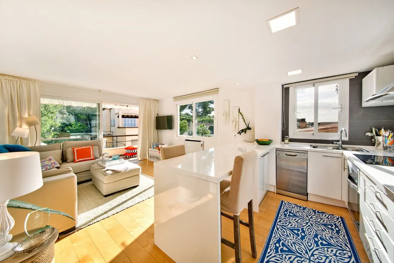 Charmerende lejlighed på stranden i Portals-1