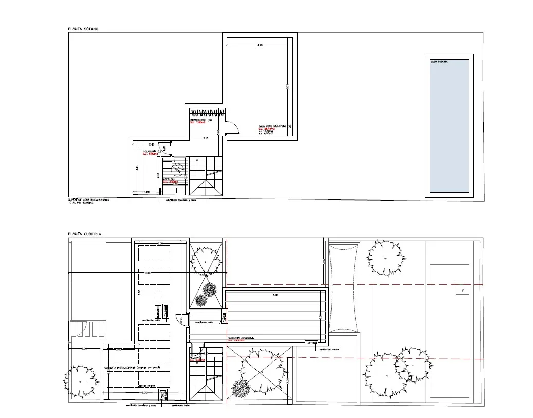 Three adjoining plots with building licence for 3 single-family homes in Son Espanyolet-10