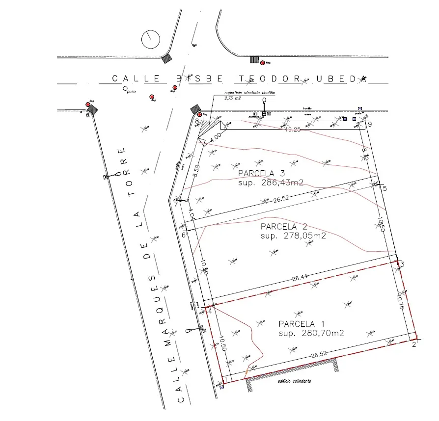 Three adjoining plots with building licence for 3 single-family homes in Son Espanyolet-8