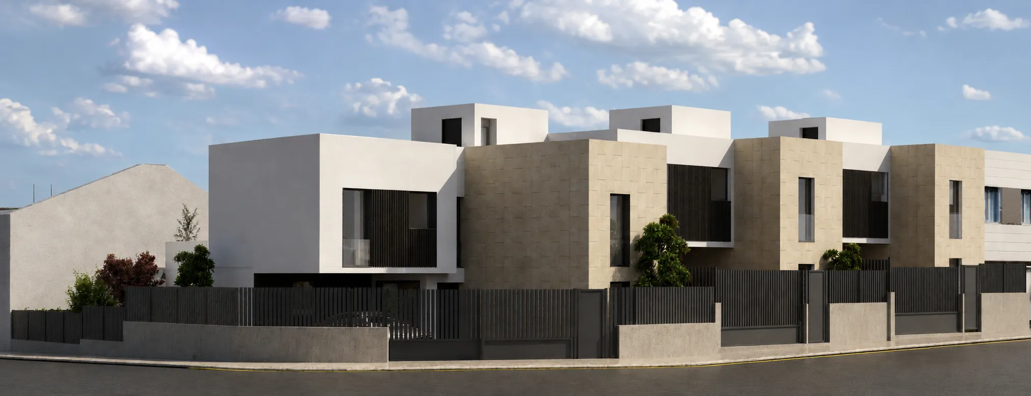 Three adjoining plots with building licence for 3 single-family homes in Son Espanyolet-7
