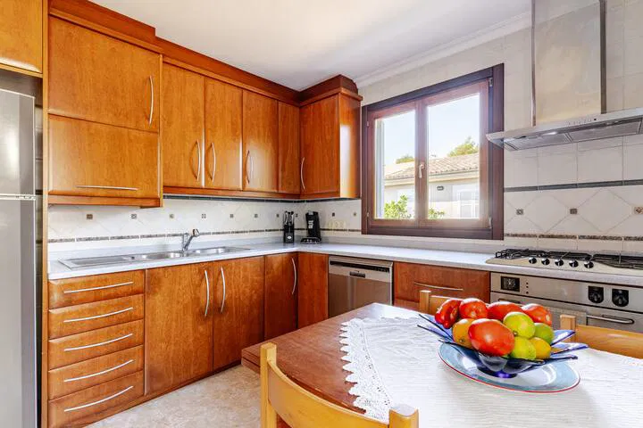Semi-Detached house with garden just steps from the sea in Playa de Muro-14