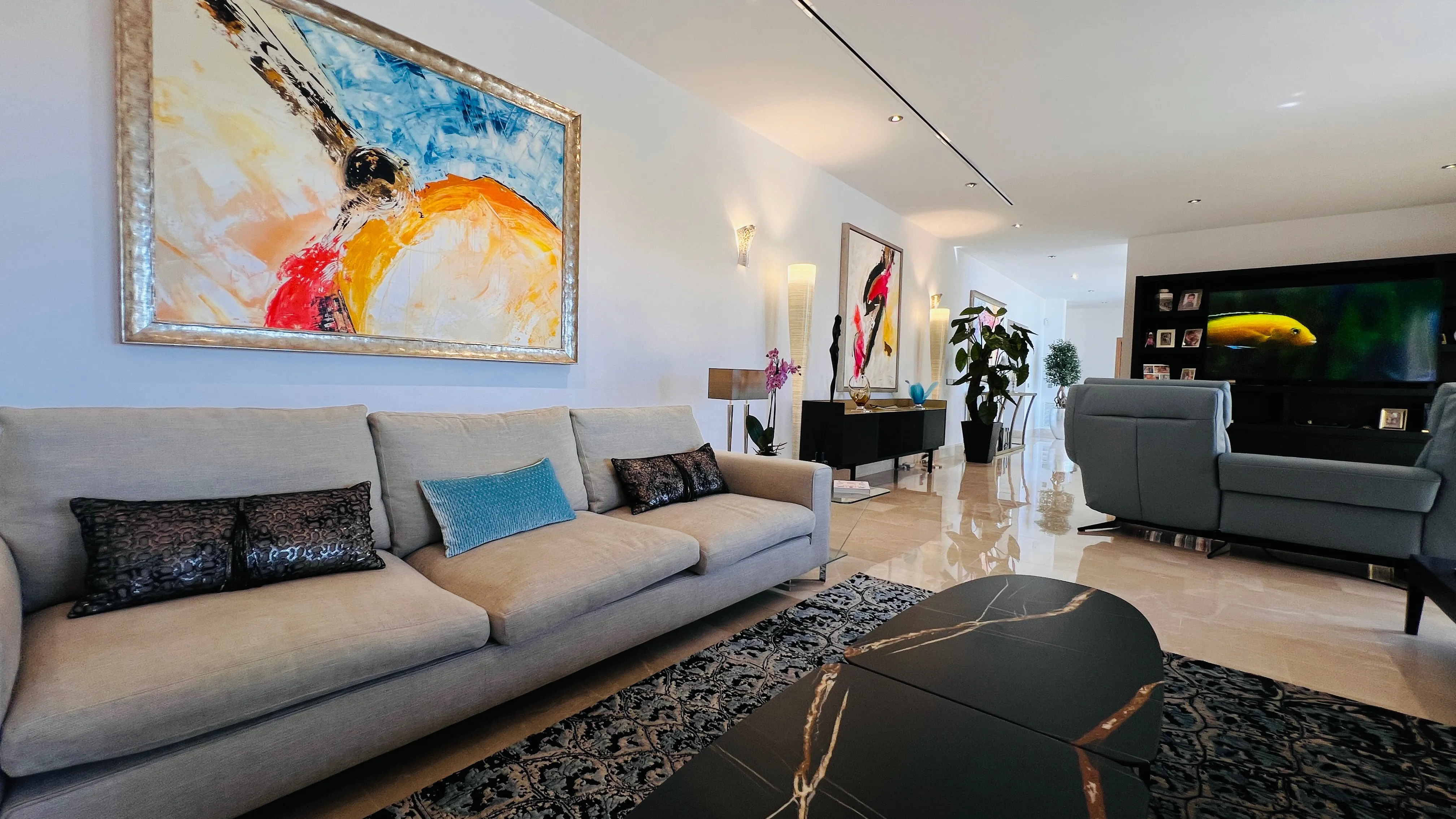 Luksusowa designerska willa w doskonałej lokalizacji na polu golfowym Pollensa z fantastycznym widokiem na morze-11