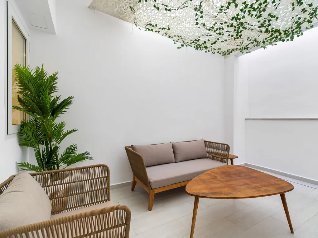 Moderne Wohnung mit Aufzug und Innenhof am Plaza Porta Pintada-2