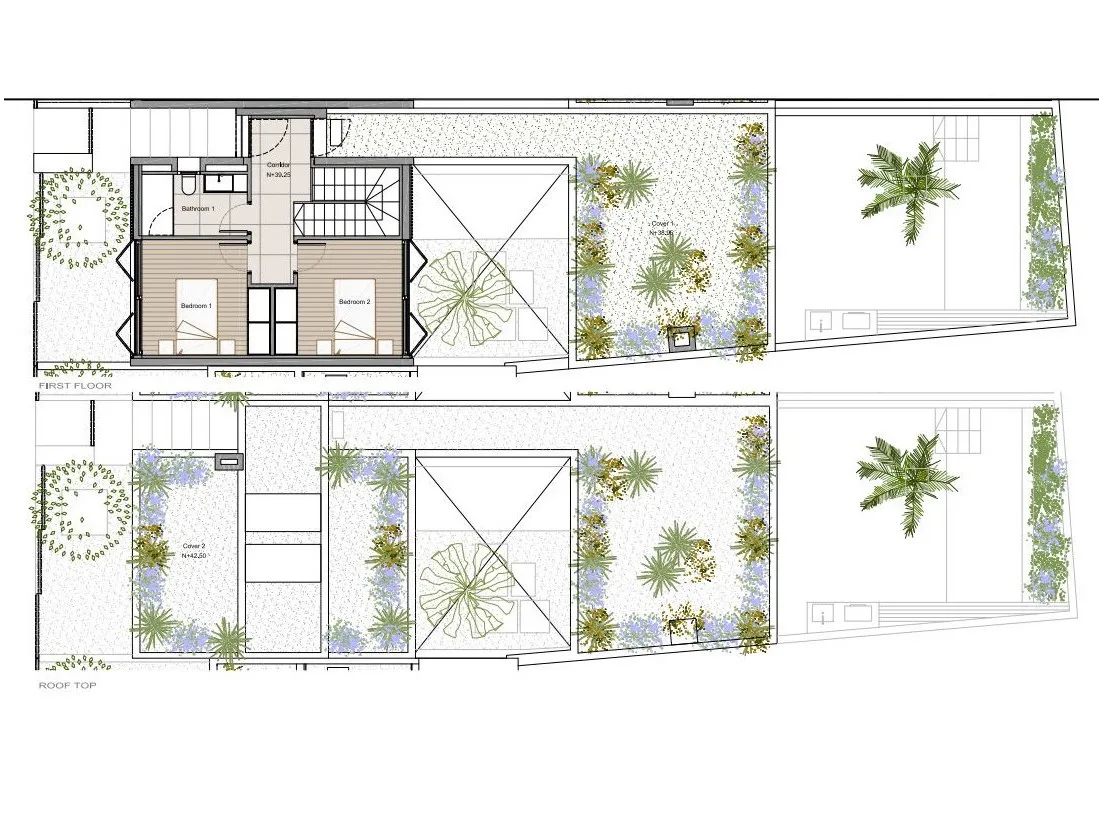 Modern newly builthouse with terraces and private pool-7