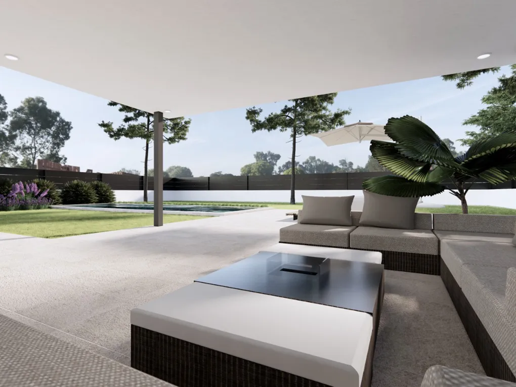 Villa moderna de construcción reciente próxima a su finalización, Crestatx, Sa Pobla-7