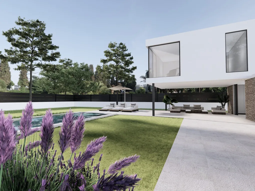 Villa moderna de construcción reciente próxima a su finalización, Crestatx, Sa Pobla-2