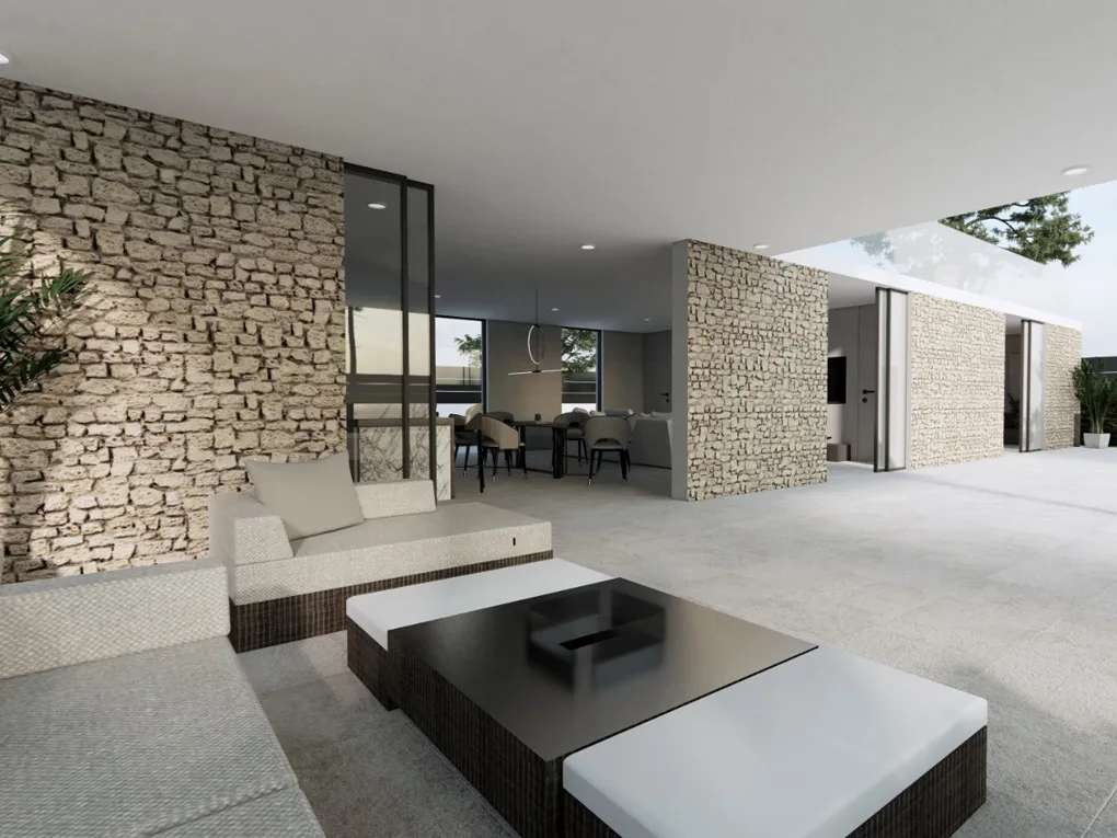 Villa moderna de construcción reciente próxima a su finalización, Crestatx, Sa Pobla-6