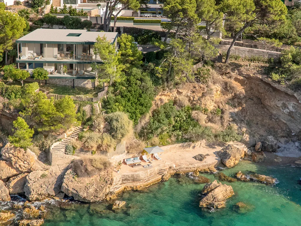 Villa mediterranea con accesso diretto al mare-1