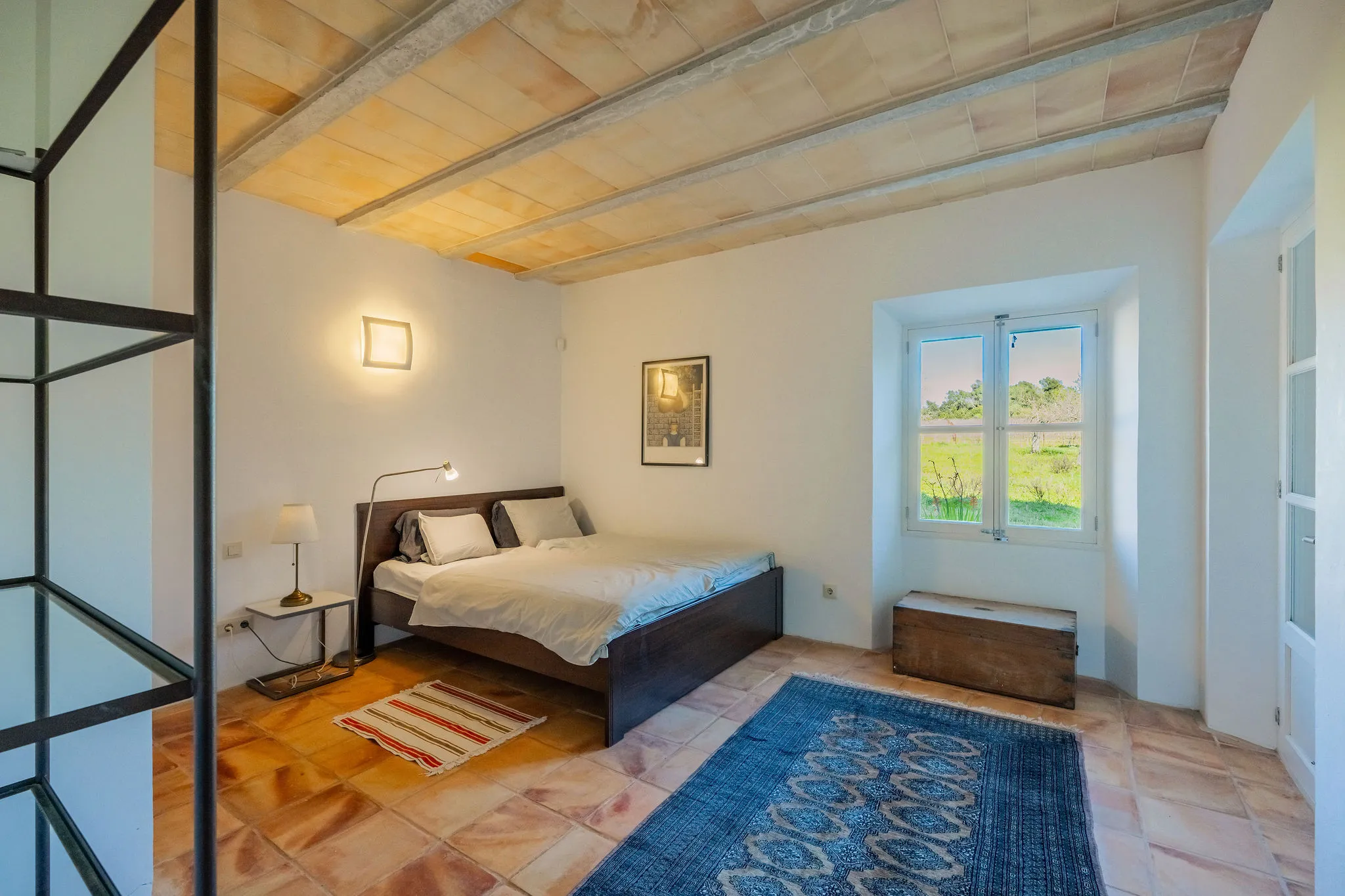 Mediterranean finca with vineyard, pool and views of San Salvador-11