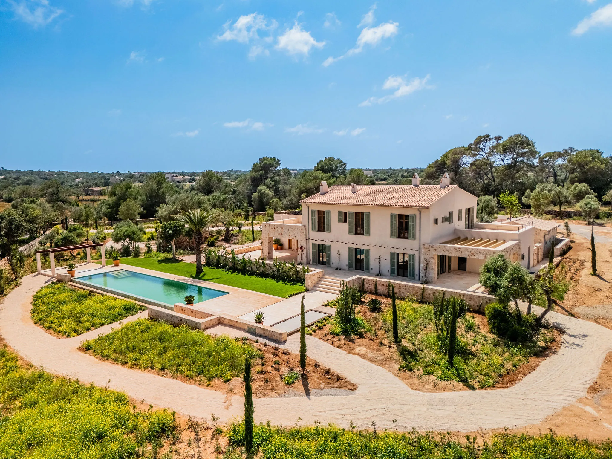 Nieuw gebouwde finca vlakbij natuurpark in Mondragó-1