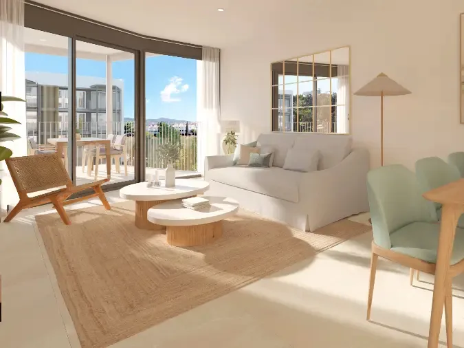 Moderne nybygget lejlighed tæt på stranden-7