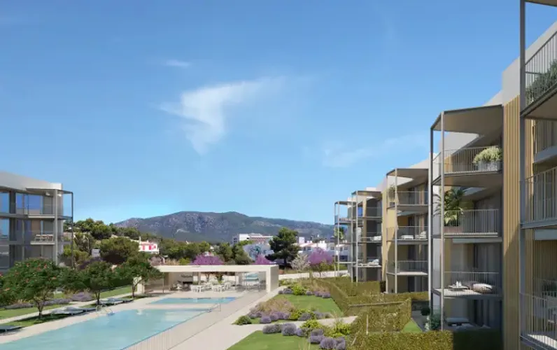 Modern apartament d'obra nova prop de la platja