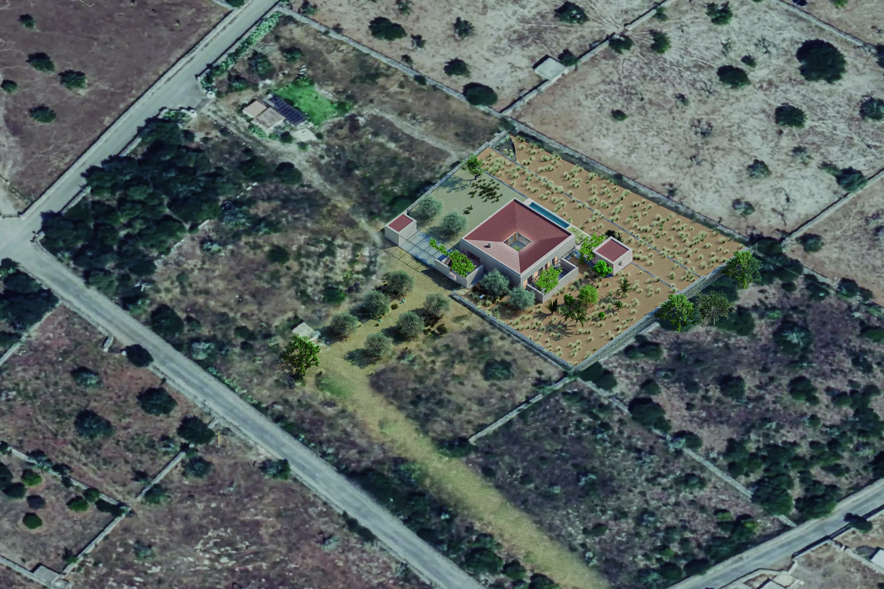 Terrain de rêve avec vues panoramiques et permis de construire approuvé à Santa Margalida-4