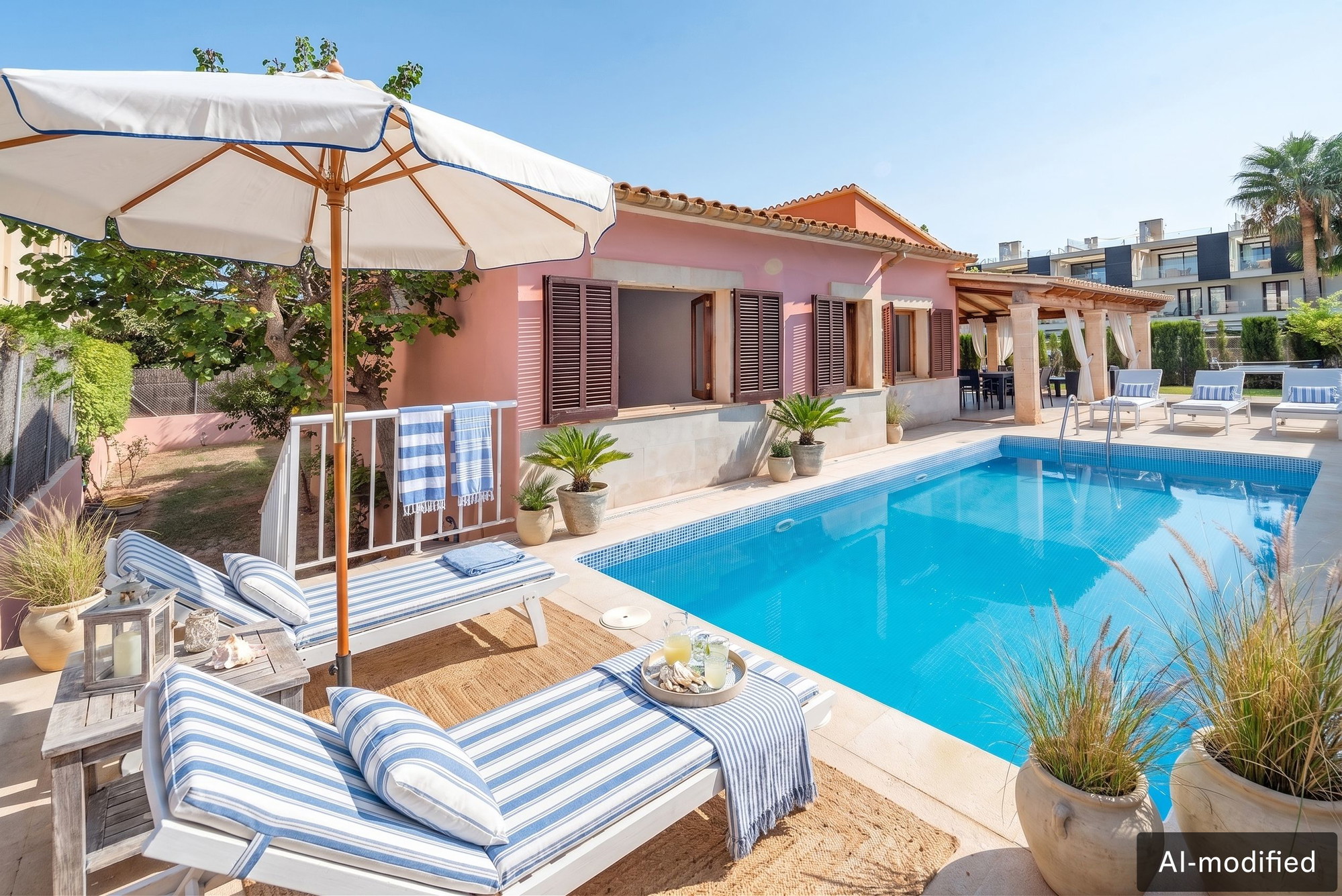 Rijwoning met zwembad en ETV-vergunning, op slechts een steenworp afstand van het strand, Puerto Pollensa