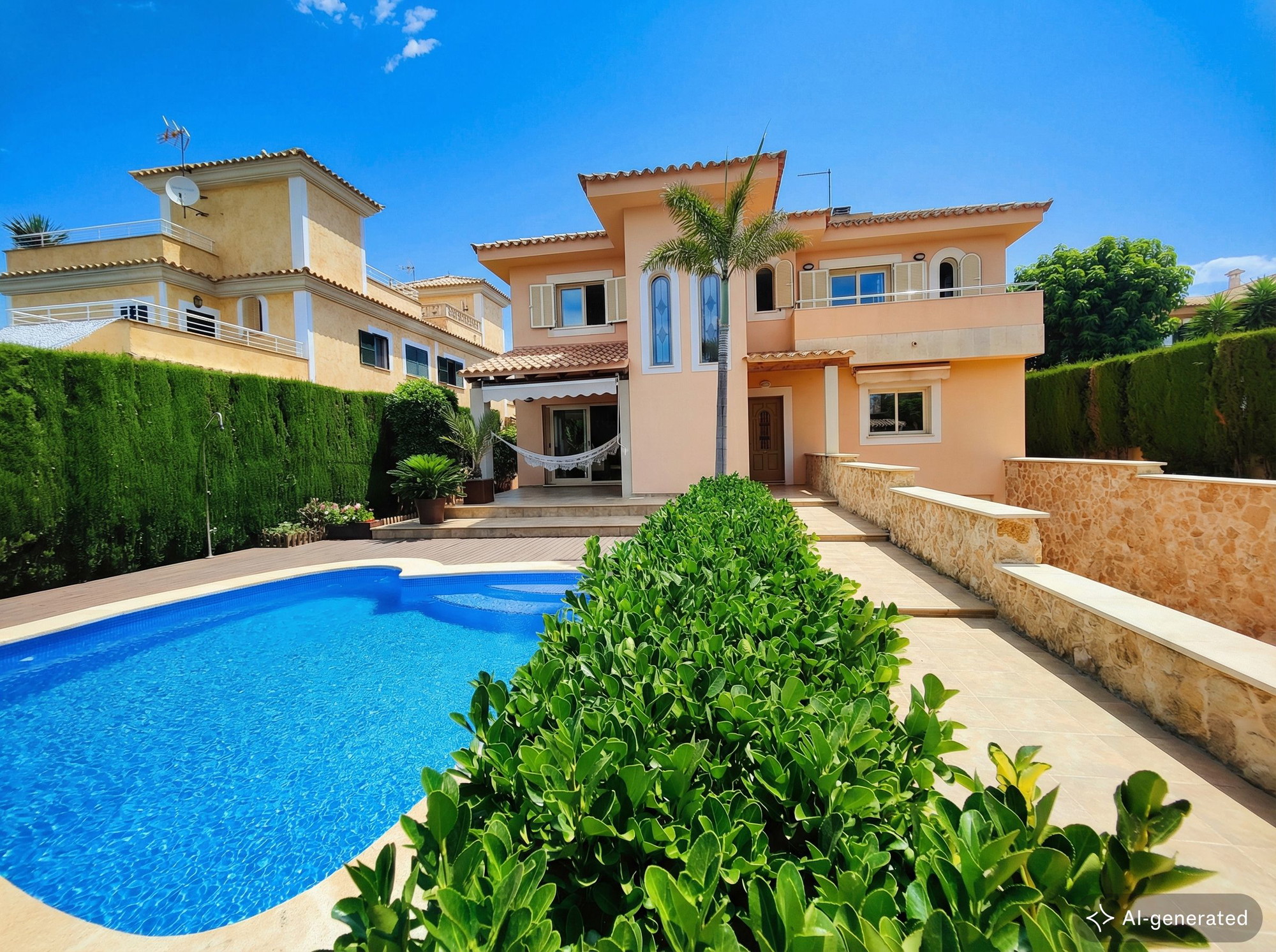 Mediterranean villa in Puig de Ros