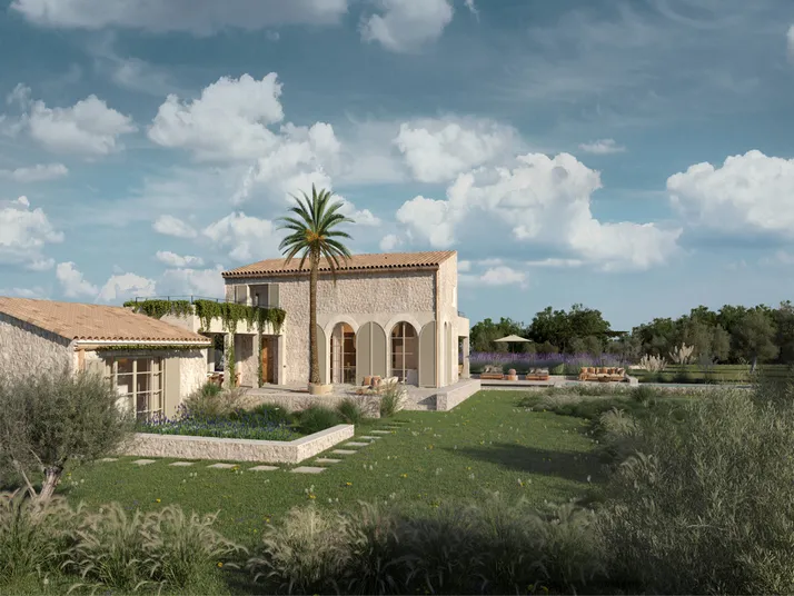 Nybyggnadsprojekt nära den naturliga stranden Cala Mondrago-2