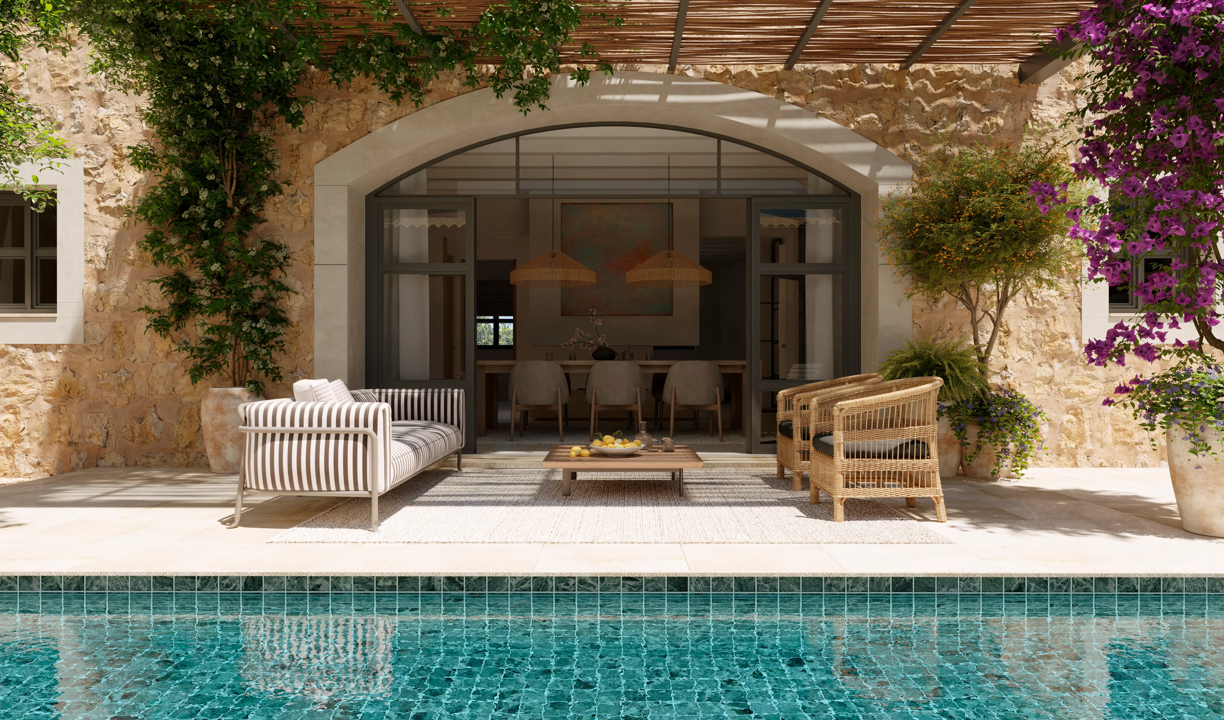 Nowo wybudowany dom w stylu śródziemnomorskim-1